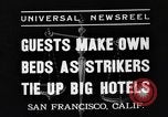 Standbild hotel personal San Francisco California USA, 1937, aus Sekunde 7 historischem Filmmaterial Videoclip 65675051401