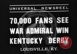 Image of Kentucky Derby Louisville Kentucky USA, 1937, second 8 stock footage video 65675051404