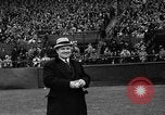 Image of Opening day double-A International Baseball League Toronto Ontario Canada, 1937, second 34 stock footage video 65675051406