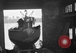 Image of Launching of the J-Class yacht, Ranger Bath Maine USA, 1937, second 33 stock footage video 65675051412