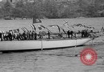 Image of Launching of the J-Class yacht, Ranger Bath Maine USA, 1937, second 41 stock footage video 65675051412