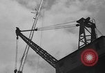 Image of Launching of the J-Class yacht, Ranger Bath Maine USA, 1937, second 50 stock footage video 65675051412