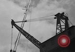 Image of Launching of the J-Class yacht, Ranger Bath Maine USA, 1937, second 51 stock footage video 65675051412