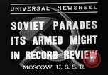 Immagine di Joseph Stalin Mosca Russia Unione Sovietica, 1937, secondo 5 filmato di repertorio 65675051415