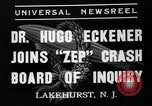 Standbild Hugo Eckener Lakehurst Naval Air Station New Jersey USA, 1937, aus Sekunde 5 historischem Filmmaterial Videoclip 65675051416