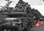 Image American half-tracks Normandie France, 1944, de la seconde 59 séquences d'archives historiques vidéo 65675051423