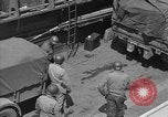 Image of American half tracks Normandy France, 1944, second 52 stock footage video 65675051424