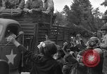 Image of American half tracks Normandy France, 1944, second 45 stock footage video 65675051425