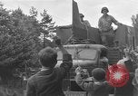 Image of American half tracks Normandy France, 1944, second 49 stock footage video 65675051425