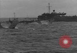 Standbild Allied Crafts Atlantik, 1944, aus Sekunde 7 historischem Filmmaterial Videoclip 65675051428