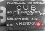 Image of American soldiers Cherbourg Normandy France, 1944, second 1 stock footage video 65675051430