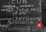 Image of American soldiers Cherbourg Normandy France, 1944, second 54 stock footage video 65675051430
