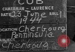 Image of American soldiers Cherbourg Normandy France, 1944, second 55 stock footage video 65675051430
