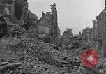 Immagine di Gli edifici danneggiati Cherbourg Normandia Francia, 1944, secondo 5 filmato di repertorio 65675051434