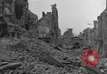 Immagine di Gli edifici danneggiati Cherbourg Normandia Francia, 1944, secondo 6 filmato di repertorio 65675051434