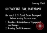 Standbild United States Coast Guard Chesapeake Bay Maryland USA, 1944, aus Sekunde 8 historischem Filmmaterial Videoclip 65675051446