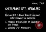 Standbild United States Coast Guard Chesapeake Bay Maryland USA, 1944, aus Sekunde 10 historischem Filmmaterial Videoclip 65675051446