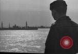 Image of Troop ship Convoy Atlantic Ocean, 1944, second 15 stock footage video 65675051447