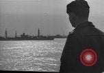 Image of Troop ship Convoy Atlantic Ocean, 1944, second 16 stock footage video 65675051447