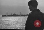 Image of Troop ship Convoy Atlantic Ocean, 1944, second 19 stock footage video 65675051447