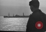 Image of Troop ship Convoy Atlantic Ocean, 1944, second 20 stock footage video 65675051447