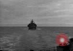 Image of Troop ship Convoy Atlantic Ocean, 1944, second 25 stock footage video 65675051447