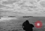 Image of Troop ship Convoy Atlantic Ocean, 1944, second 28 stock footage video 65675051447