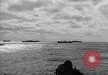 Image of Troop ship Convoy Atlantic Ocean, 1944, second 33 stock footage video 65675051447
