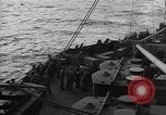 Image of Troop ship Convoy Atlantic Ocean, 1944, second 49 stock footage video 65675051447
