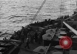 Image of Troop ship Convoy Atlantic Ocean, 1944, second 51 stock footage video 65675051447