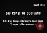 Immagine di Truppe americane pratica sbarchi anfibio prima D-Day Scotland Regno Unito, 1944, secondo 3 filmato di repertorio 65675051451