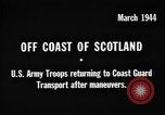 Immagine di Truppe americane pratica sbarchi anfibio prima D-Day Scotland Regno Unito, 1944, secondo 6 filmato di repertorio 65675051451