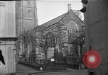 Image of United States Coast Guard personnel march in formation to Sunday service at a church England United Kingdom, 1944, second 12 stock footage video 65675051454
