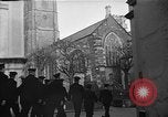 Image of United States Coast Guard personnel march in formation to Sunday service at a church England United Kingdom, 1944, second 16 stock footage video 65675051454