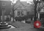 Image of United States Coast Guard personnel march in formation to Sunday service at a church England United Kingdom, 1944, second 21 stock footage video 65675051454