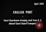 Image of United States Coast Guardsmen United Kingdom, 1944, second 5 stock footage video 65675051455
