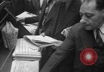 Image of Newspaper headlines tell of Allied invasion New York City USA, 1944, second 18 stock footage video 65675051457
