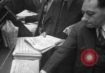 Image of Newspaper headlines tell of Allied invasion New York City USA, 1944, second 19 stock footage video 65675051457