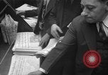 Image of Newspaper headlines tell of Allied invasion New York City USA, 1944, second 20 stock footage video 65675051457