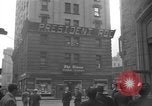 Image of Newspaper headlines tell of Allied invasion New York City USA, 1944, second 30 stock footage video 65675051457