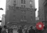 Image of Newspaper headlines tell of Allied invasion New York City USA, 1944, second 33 stock footage video 65675051457