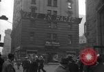 Image of Newspaper headlines tell of Allied invasion New York City USA, 1944, second 37 stock footage video 65675051457