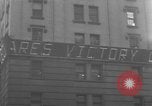 Image of Newspaper headlines tell of Allied invasion New York City USA, 1944, second 44 stock footage video 65675051457