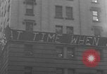 Image of Newspaper headlines tell of Allied invasion New York City USA, 1944, second 52 stock footage video 65675051457