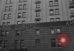 Image of Newspaper headlines tell of Allied invasion New York City USA, 1944, second 57 stock footage video 65675051457