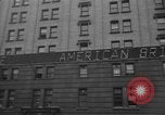Image of Newspaper headlines tell of Allied invasion New York City USA, 1944, second 61 stock footage video 65675051457