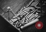 Image of United States Destroyer firing her guns Atlantic Ocean, 1944, second 21 stock footage video 65675051463
