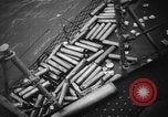 Image of United States Destroyer firing her guns Atlantic Ocean, 1944, second 25 stock footage video 65675051463
