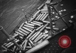 Image of United States Destroyer firing her guns Atlantic Ocean, 1944, second 26 stock footage video 65675051463