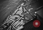 Image of United States Destroyer firing her guns Atlantic Ocean, 1944, second 28 stock footage video 65675051463